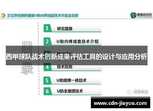 西甲球队战术创新成果评估工具的设计与应用分析